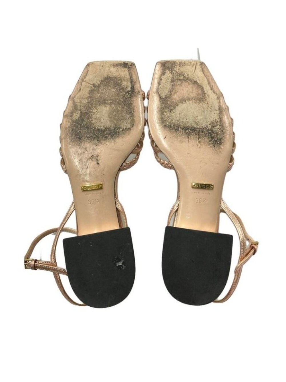 ★SOLD★ Gucci Sandals Size 36 1/2 - Picture 4 of 8